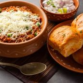 Cheese Pav Bhaji