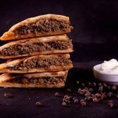 Tawa Stuffed Keema  Paratha