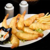 Golden Fried Shrimps