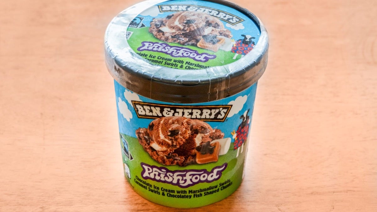 Ben & Jerry's Ice Cream Tub Half Baked