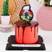 Kakashi Cake