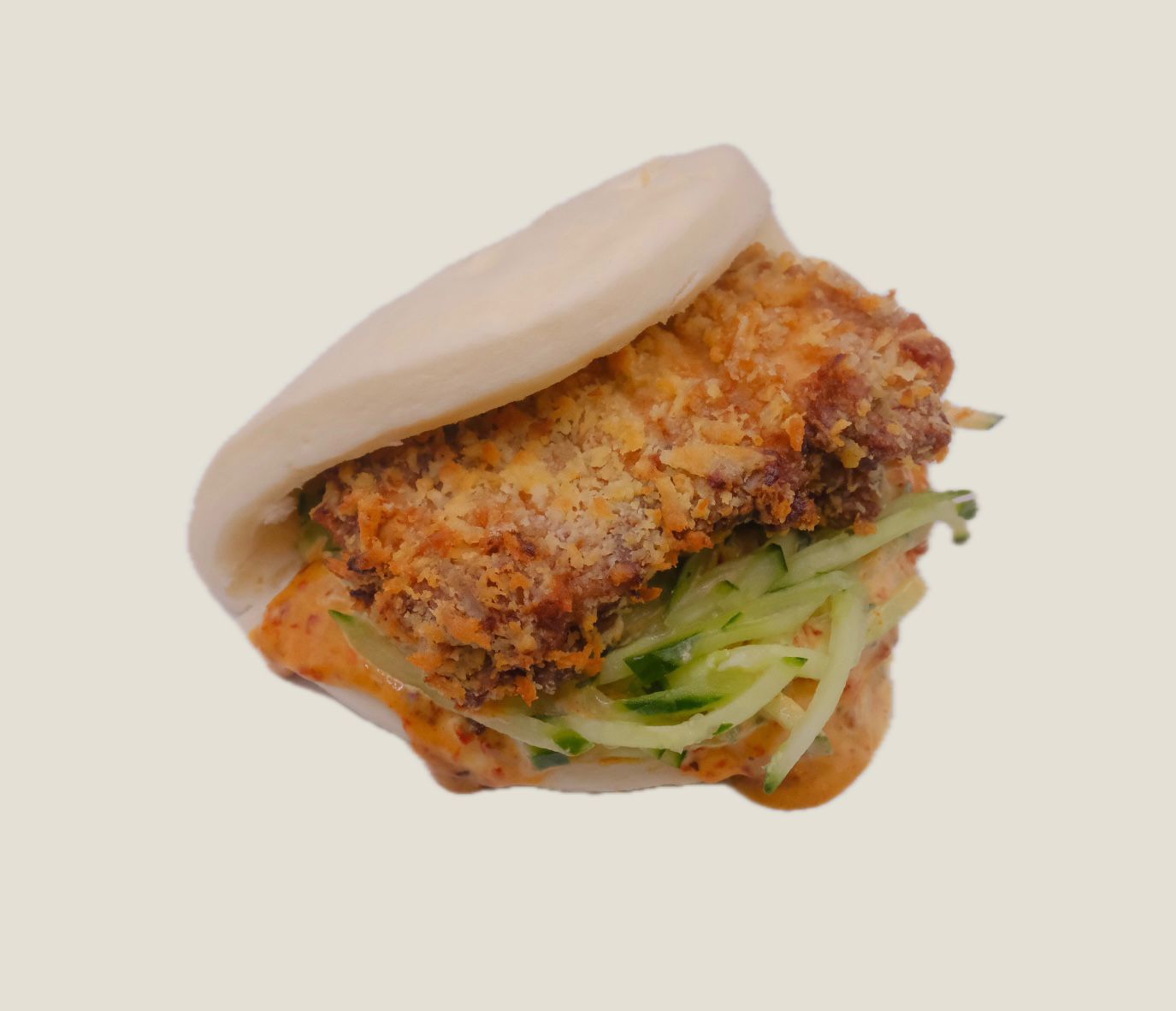 Oven-Baked Chicken bao