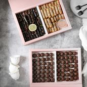 Mix Chocolate Balls and Waraq Enab with Musakhan - 2 Boxes
