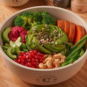 Vegan harvest bowl