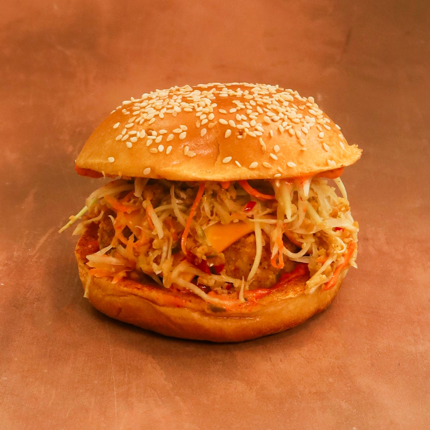 Spicy Bangkok Tofu Burger