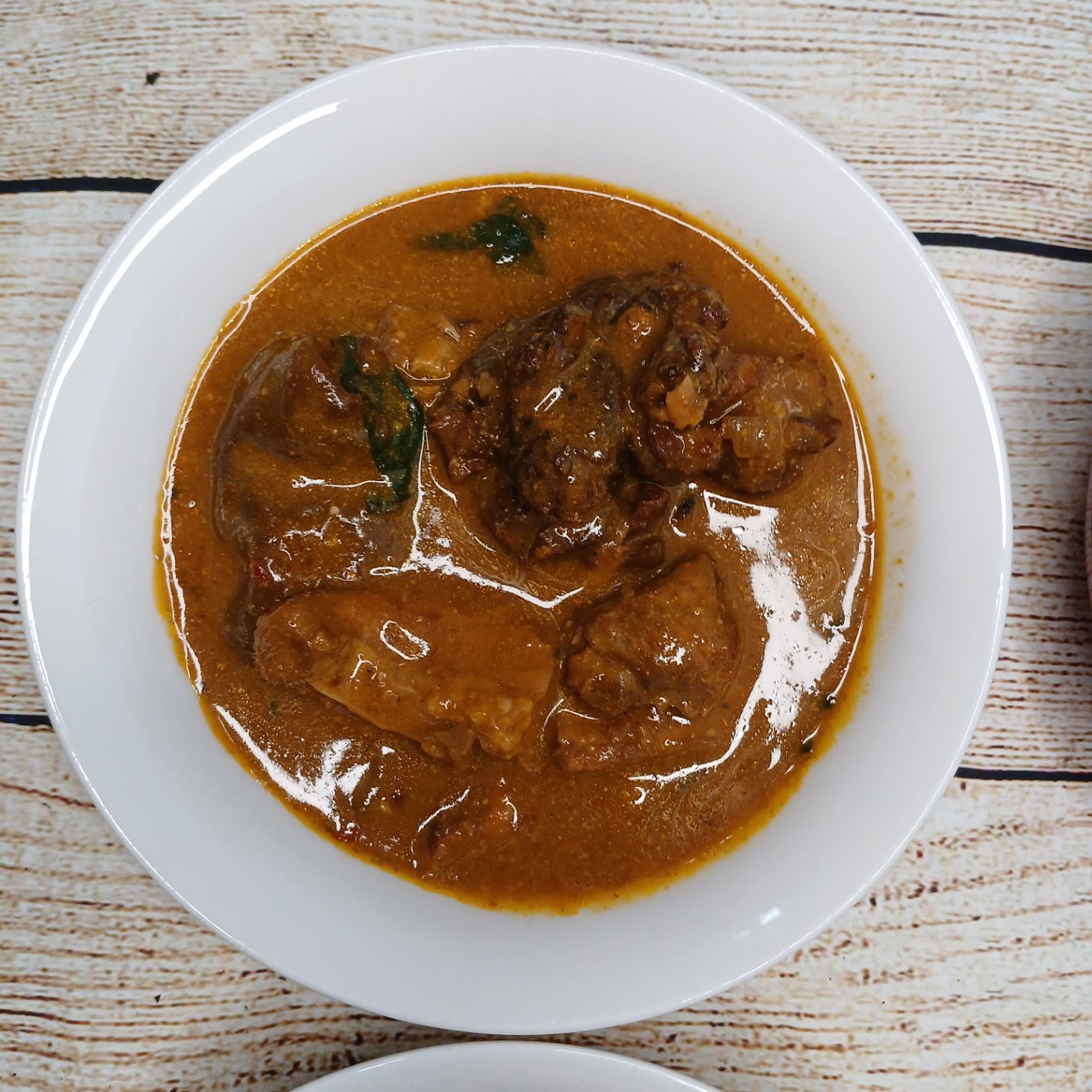 Ogbono Soup with goat meat