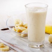 Banana milkshake