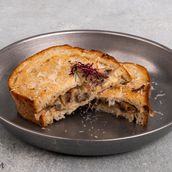 Roasted Mushroom Burger Sandwich