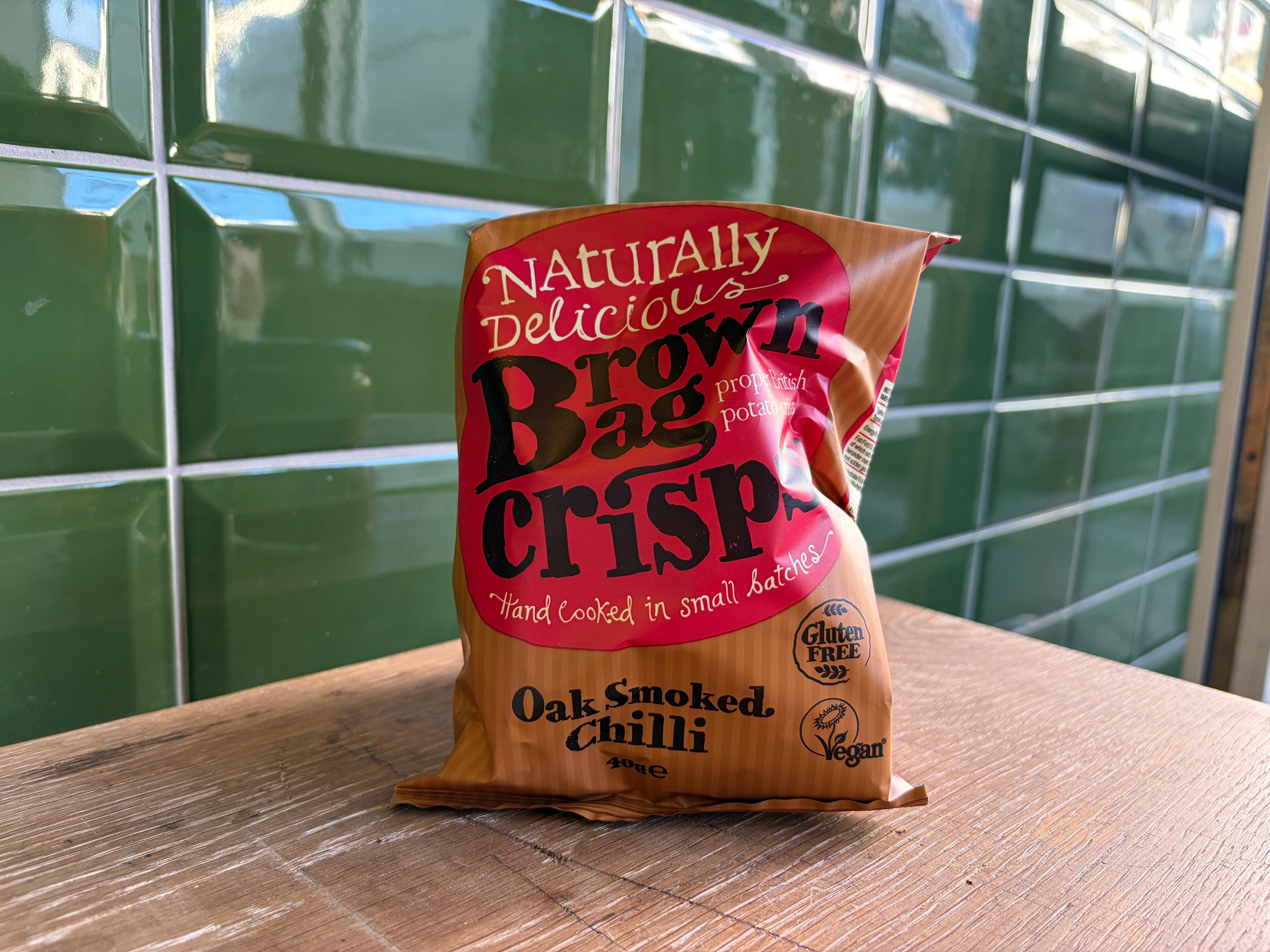 Brown Bag Crisps - Oak Smoked Chilli