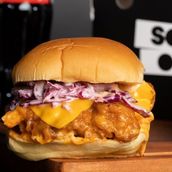 Buffalo Chicken Burger