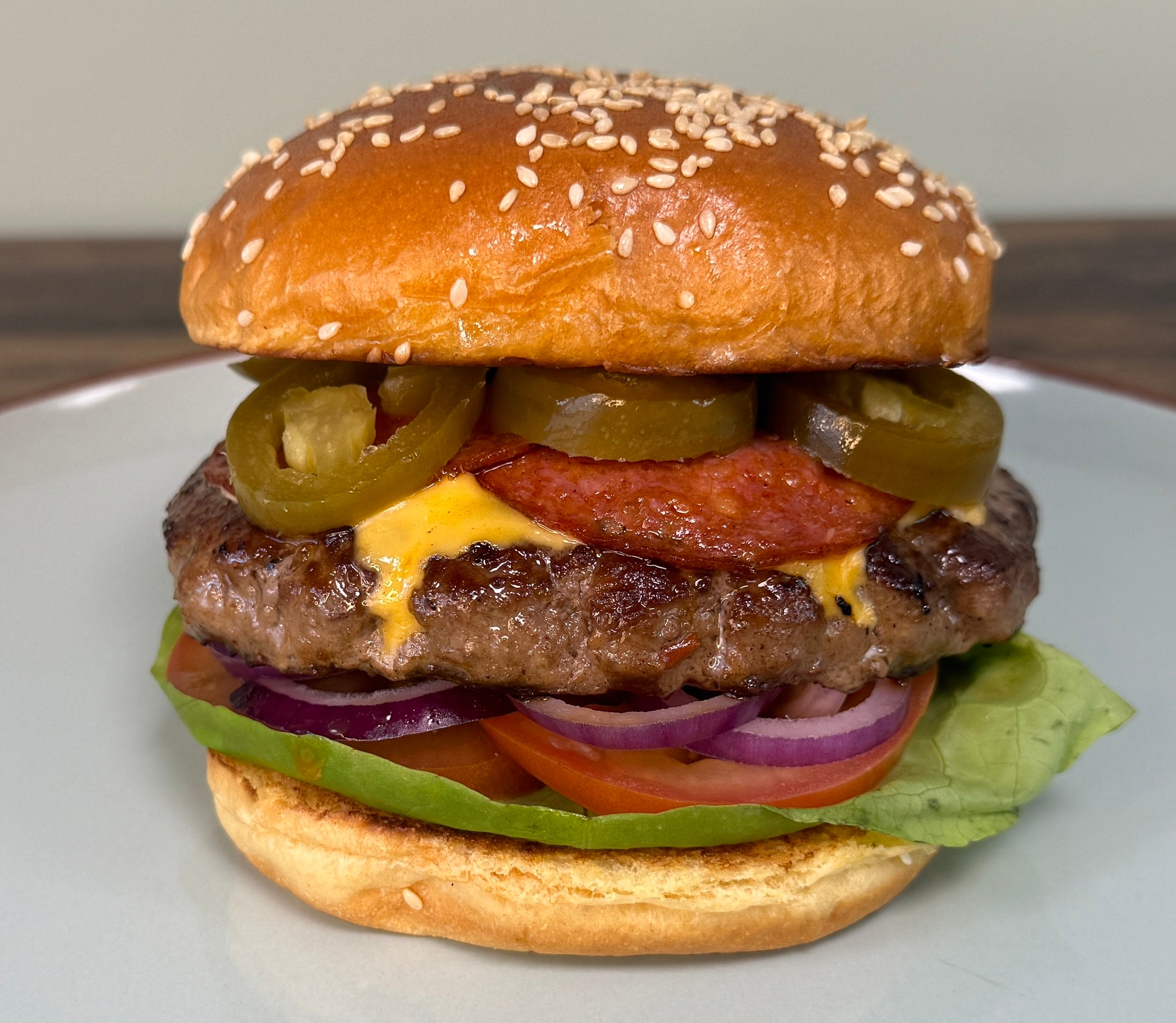 Spicy Mexican Beef Burger – 6oz