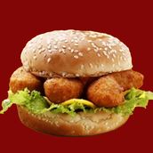 Jumbo Prawns Burger
