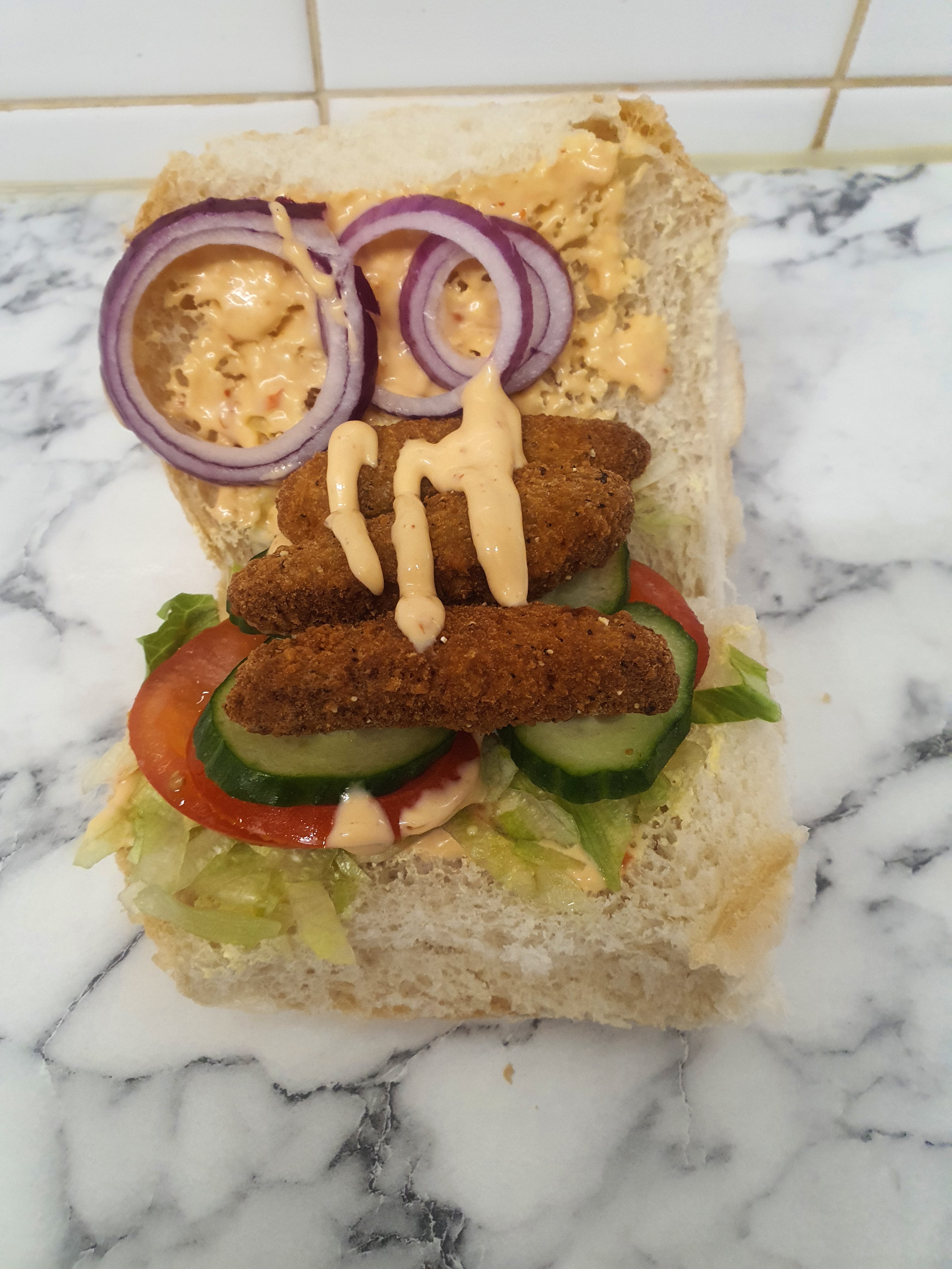 Southern Fried Chicken burger