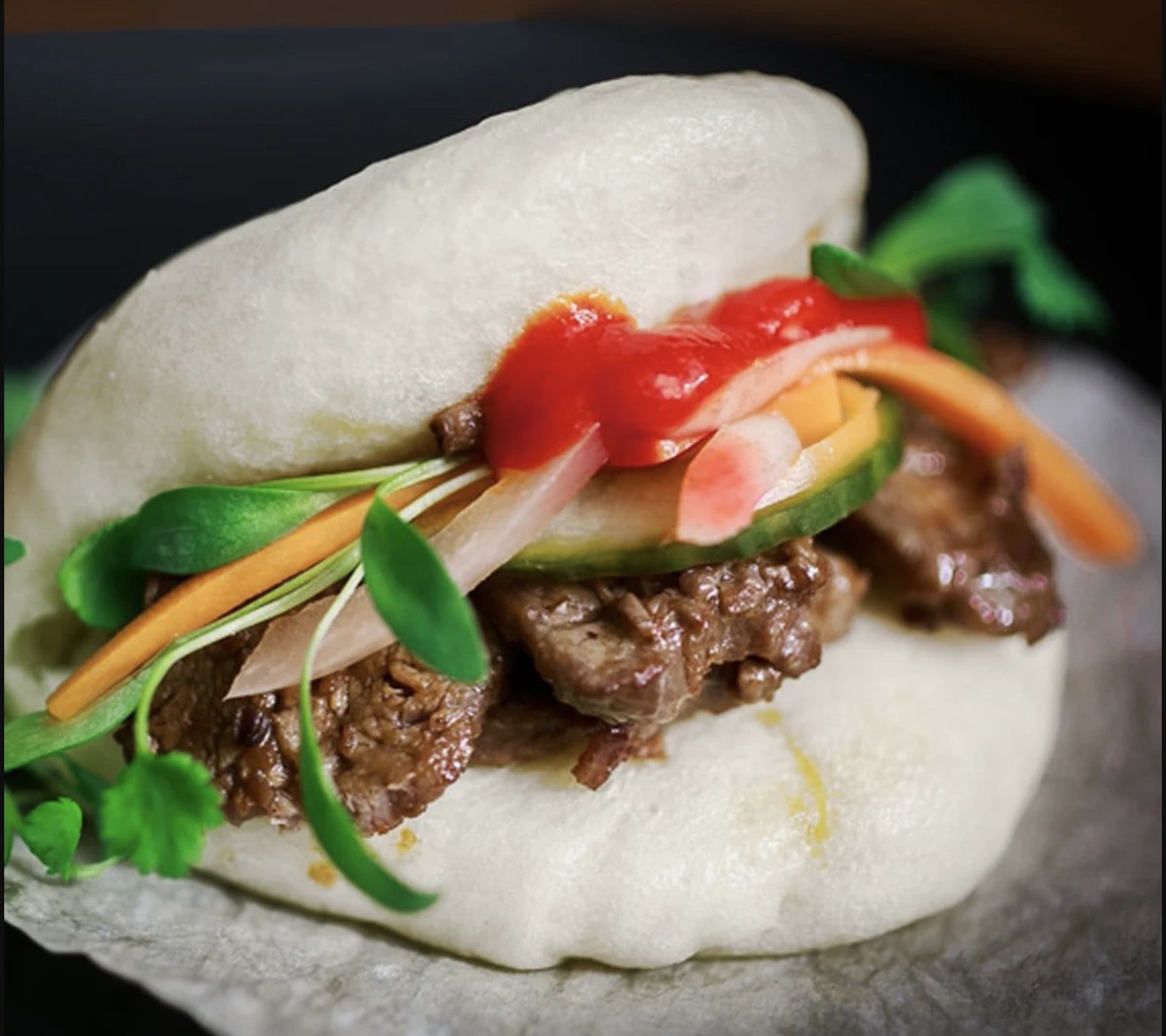 Chilli Beef Bao