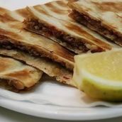 Meat Arayes Bread With a Free Drink