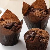 Double Chocolate chips Muffin