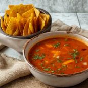 Veg Tortilla soup