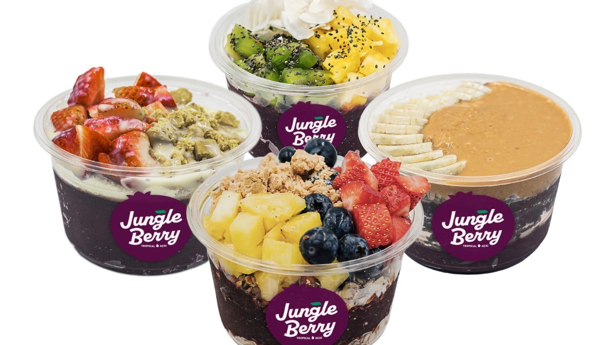 4 Açaí Bowls Combo - 4 Build Your Own Açai Bowl