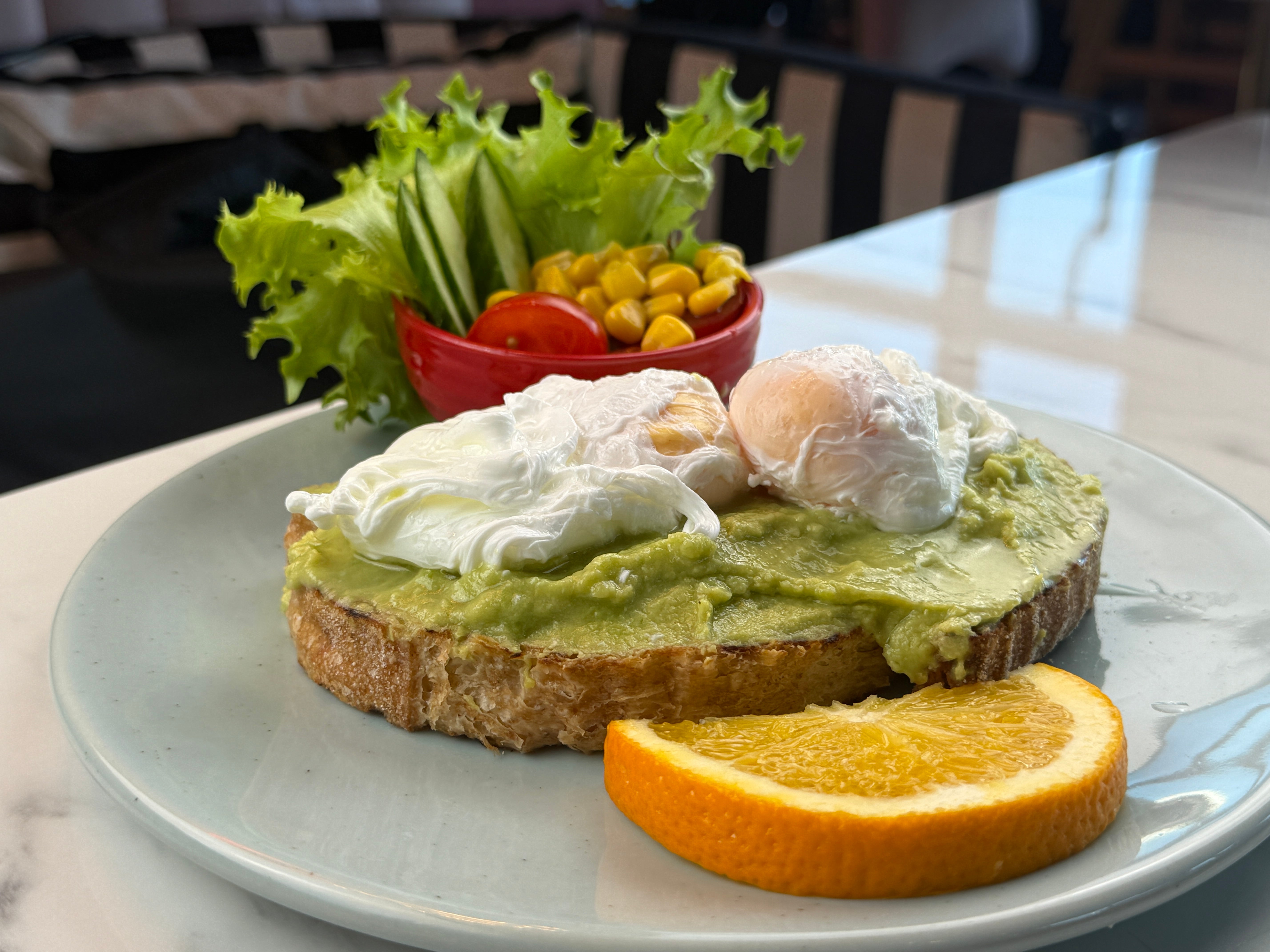Smashed Avocado (Vegetarian)