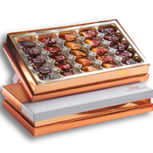 Liwa Golden Box Mix Creamy Filled Dates 25 PCs