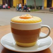 Egg coffee