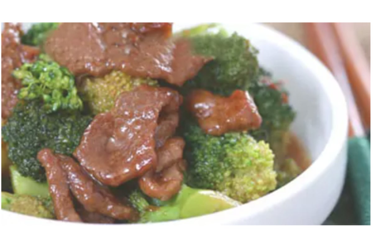 Black Pepper Beef with Broccoli 西兰花黑椒牛