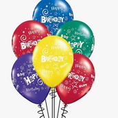Happy Birthday Balloons