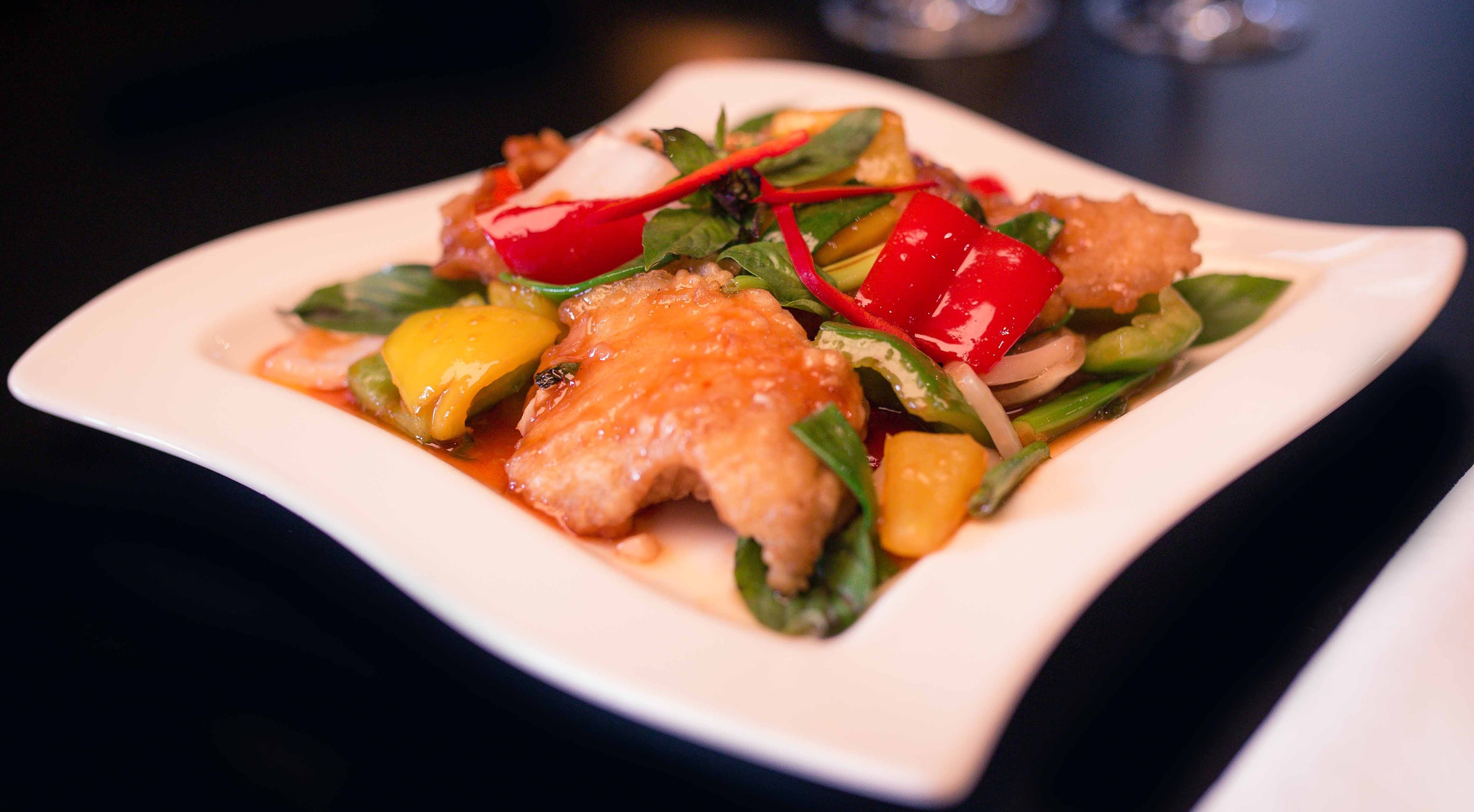 Cod in Three-Flavoured Sauce