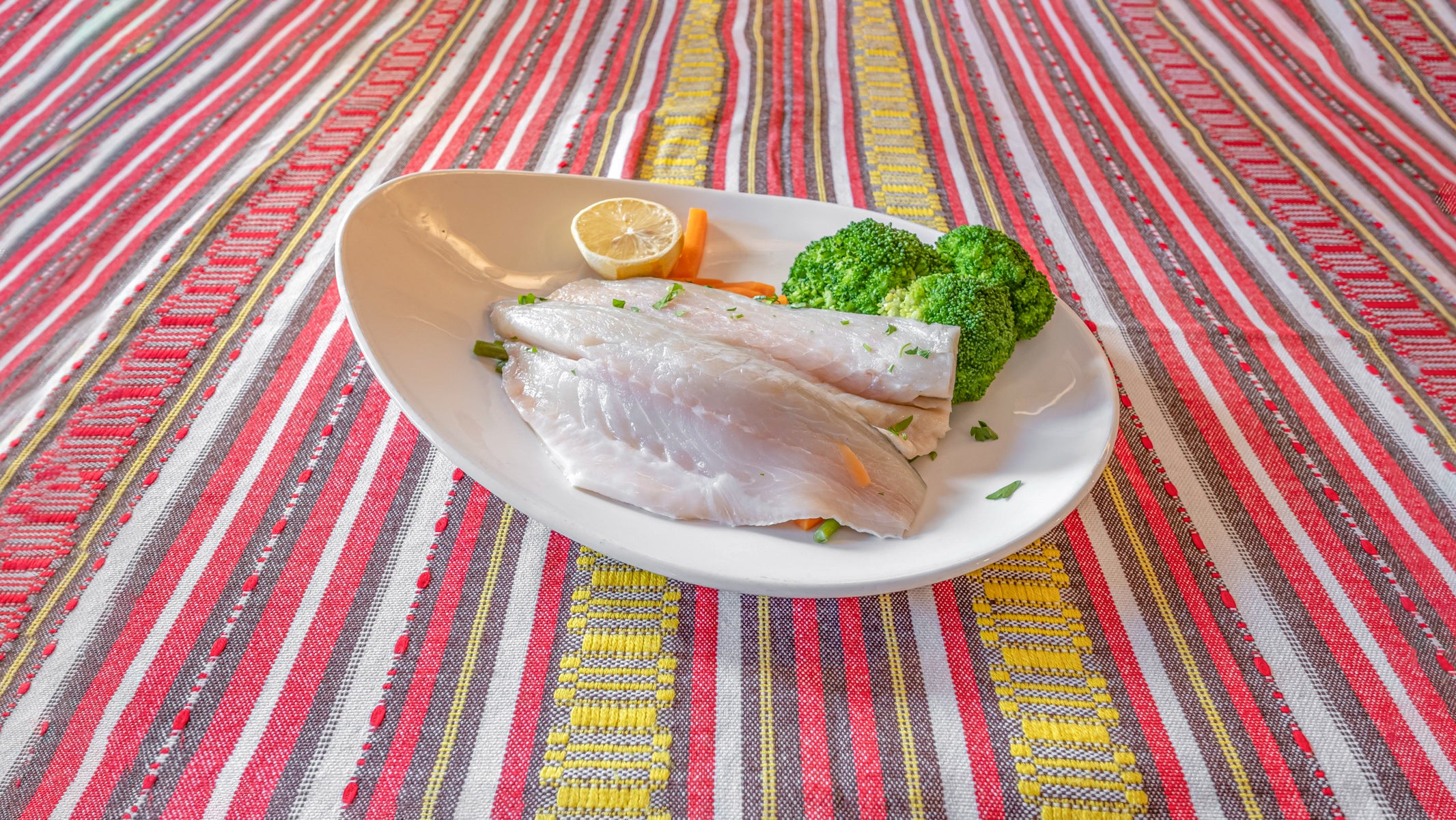 Grilled Sea Bass (2 whole Fillets)