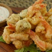 Fried Fresh Prawns