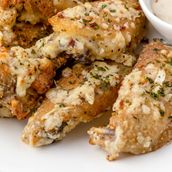 Butter And Garlic Sesame Wings