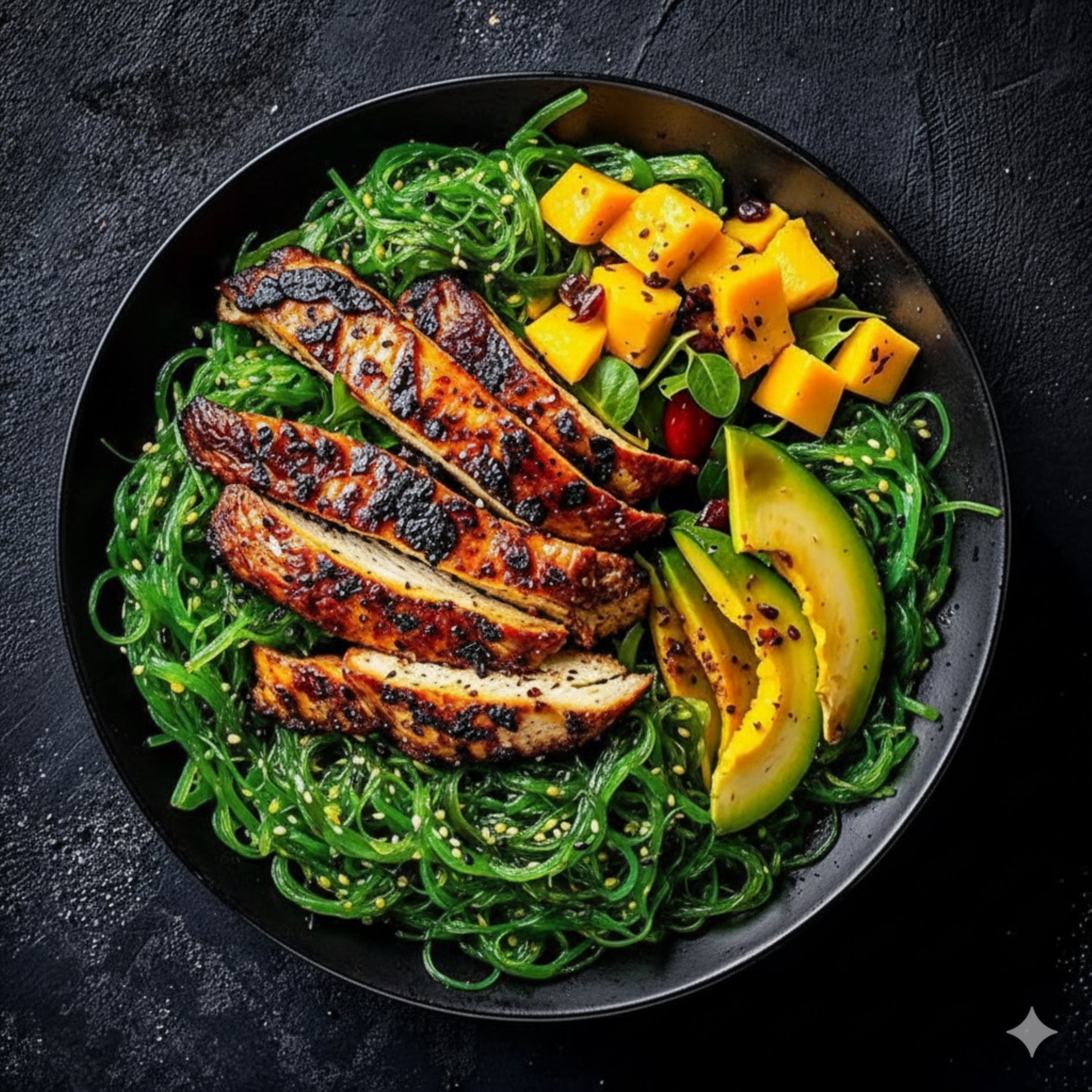 11. Honey Sriracha Grilled Chicken Salad