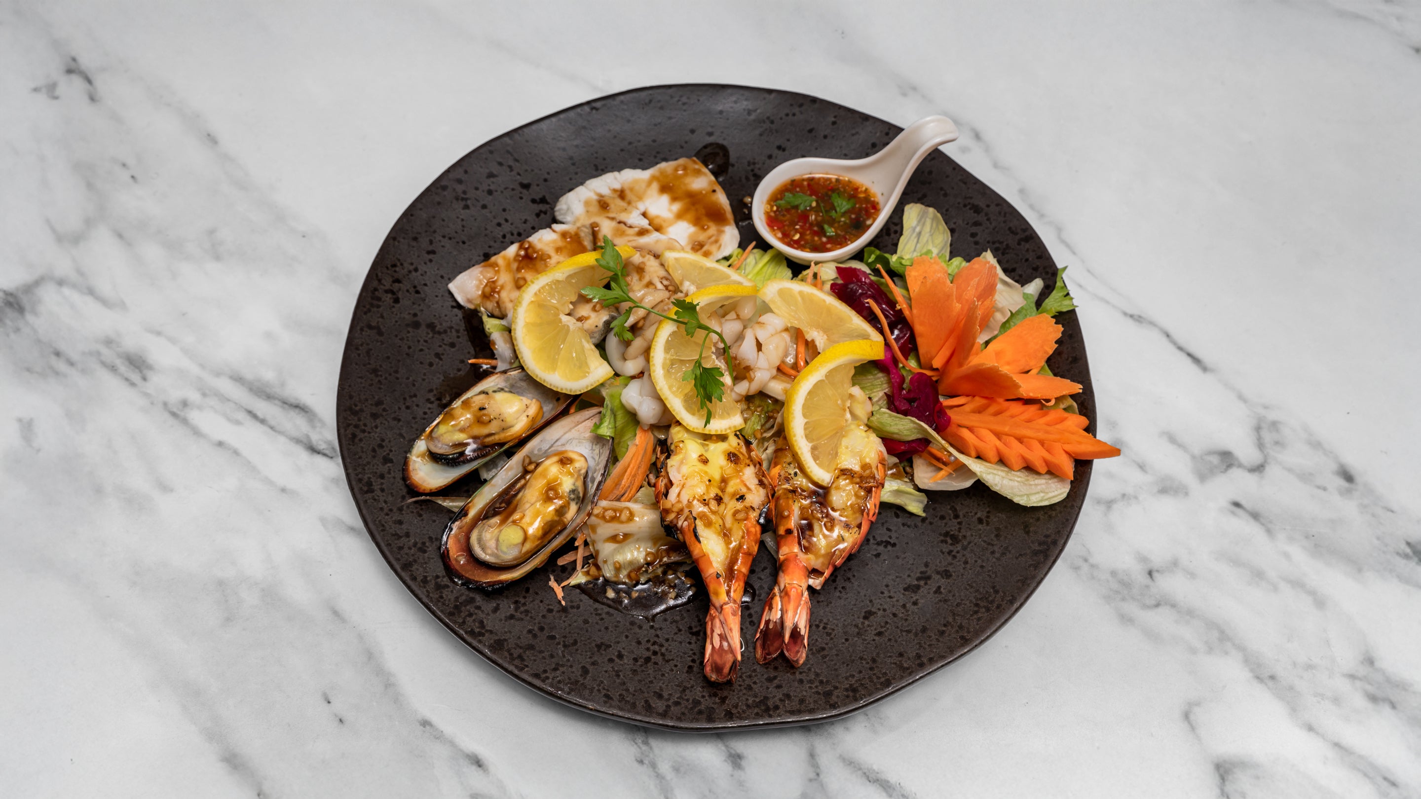 Sizzling Seafood