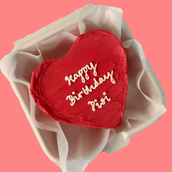 Bento Cake Heart Shaped