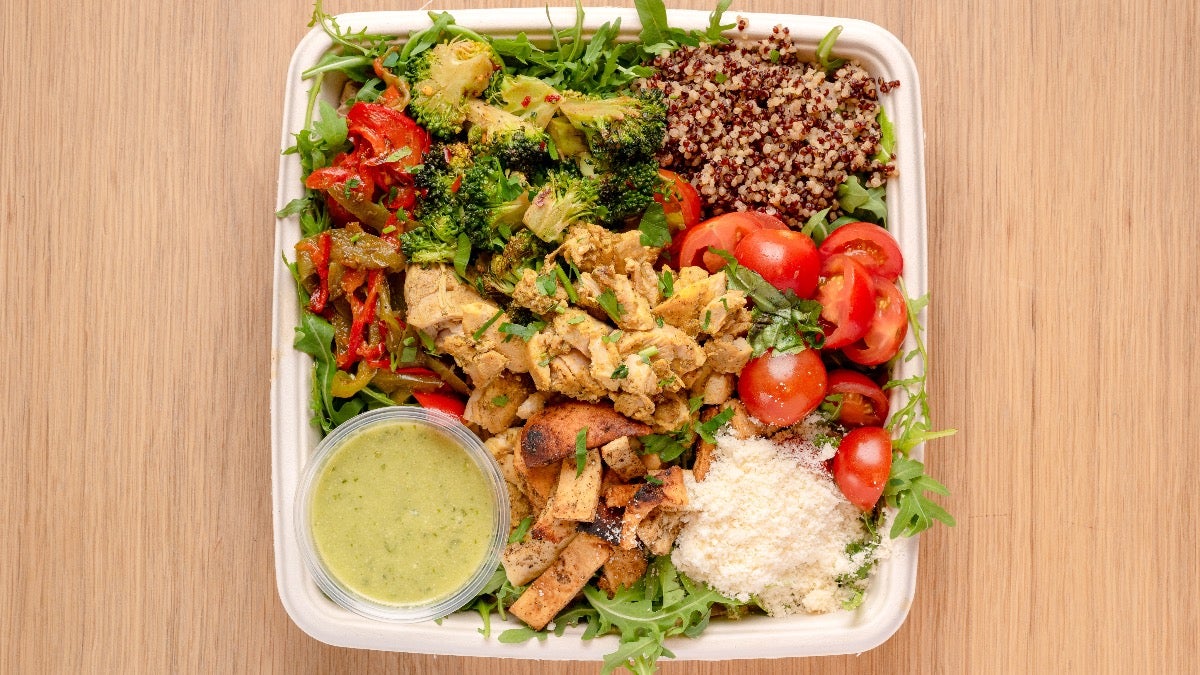 Chicken Pesto Bowl