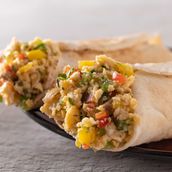 Scrambled Egg Vegetarian Sandwich
