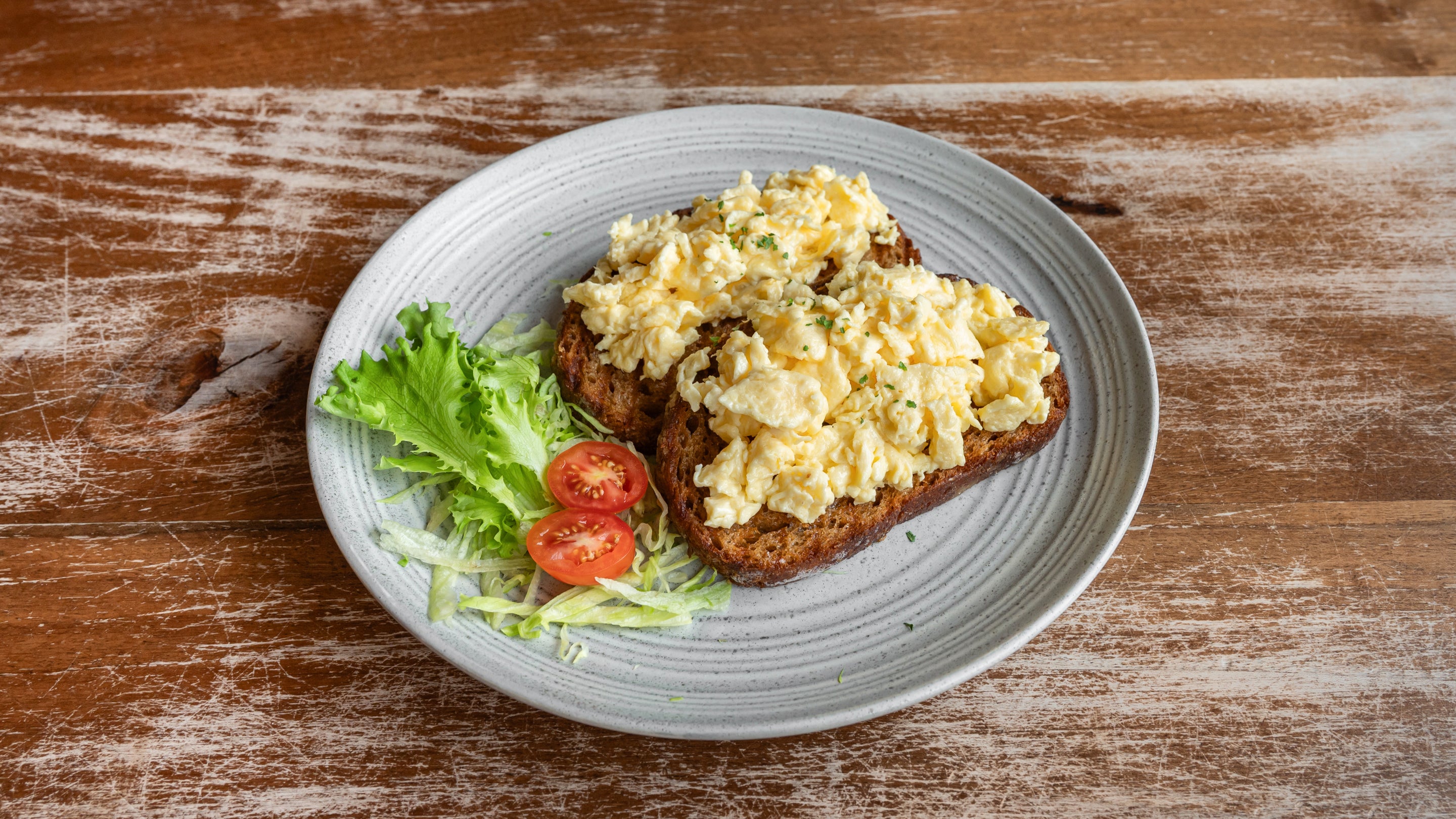 BK Scrambled Egg on Sourdough