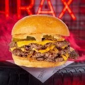 Triple Trax Burger