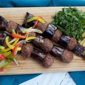 Kebab With Eggplant
