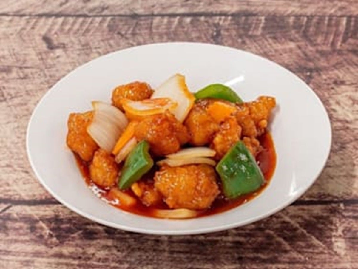 Sweet and Sour Chicken in Hong Kong Style