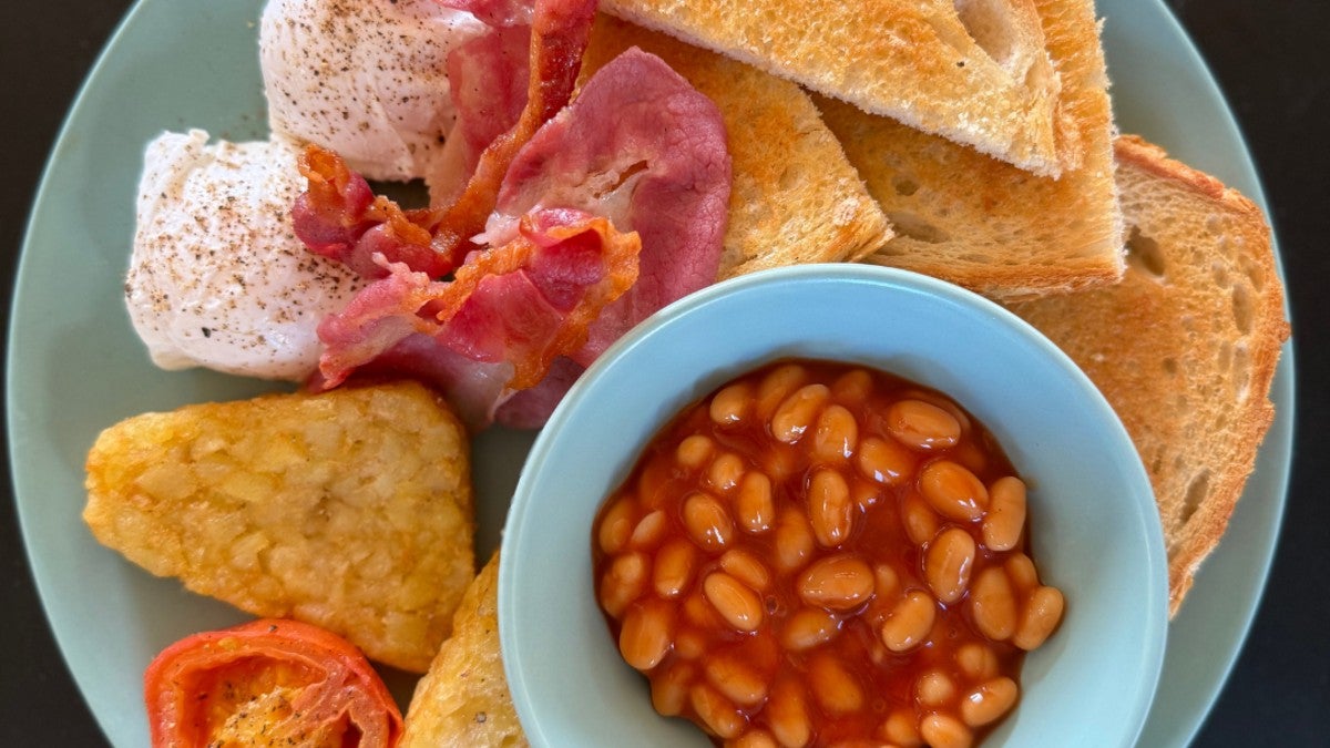 Large English Breakfast Plate