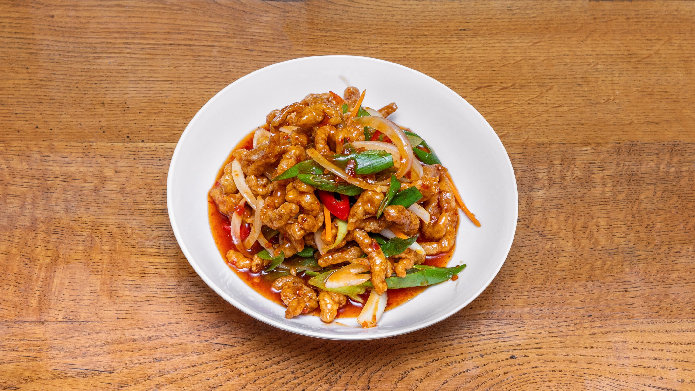 Crispy Shredded Chilli Beef