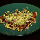 Crepe Mixed Nuts ANd Nutella