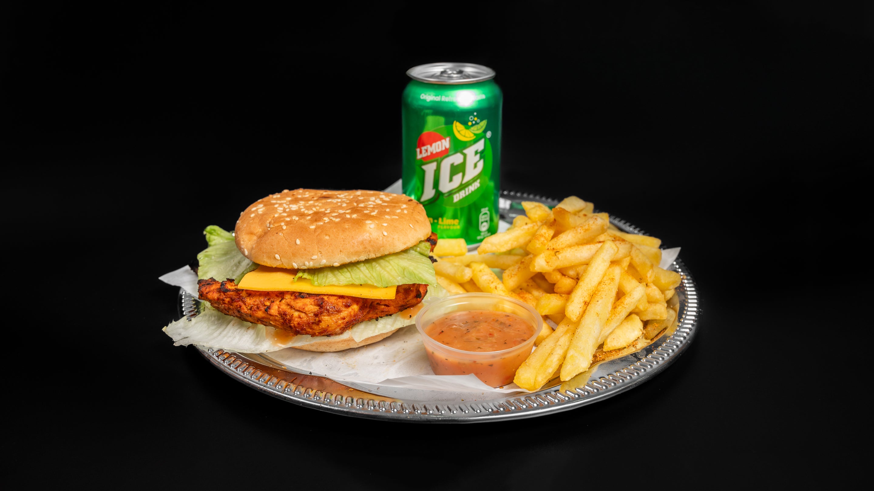 Chicken grill burger