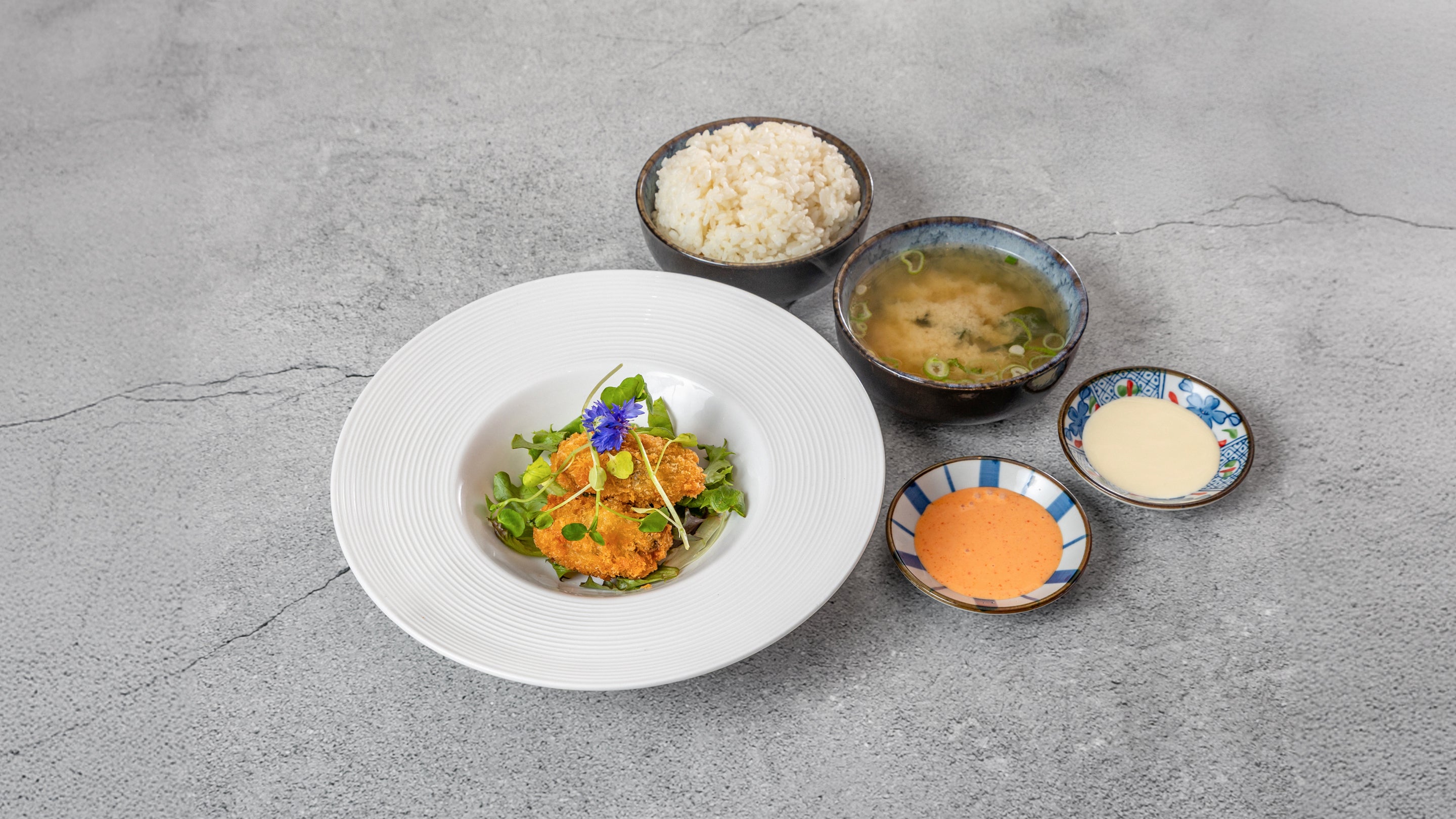 Buttered King Oyster Mushroom Bento Box