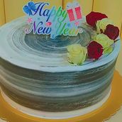 New Year's cake
