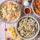 Buy 1 Pasta, get the second one for 50% off