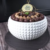 Chocolate Vase F17772