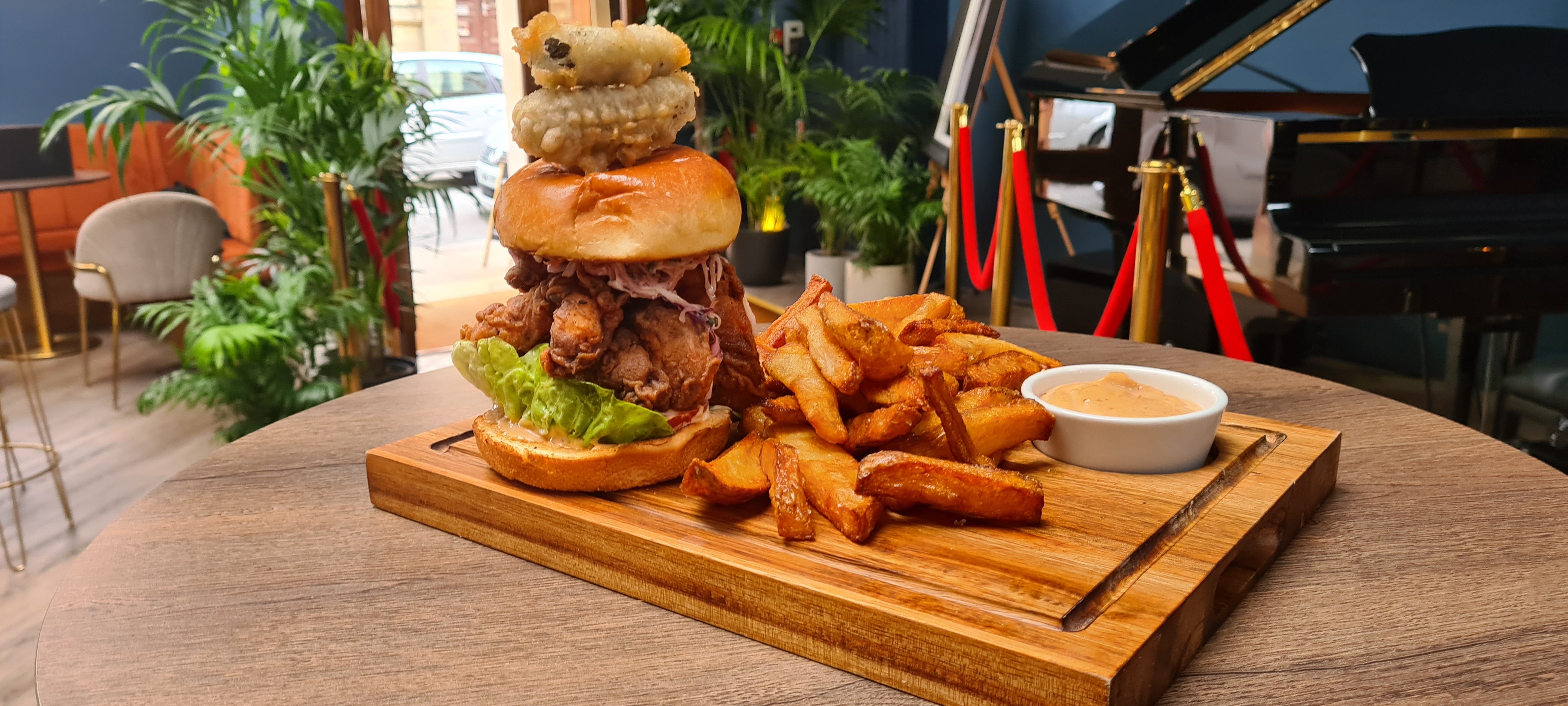The Ultimate Chicken Burger