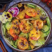 Prawn Mango salad